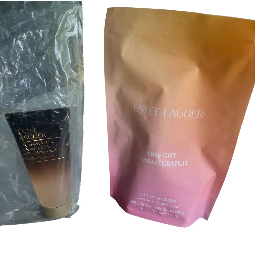 Estee Lauder Full Size Advanced Cleansing Gelee Travel Size ANR  And Moisturizer